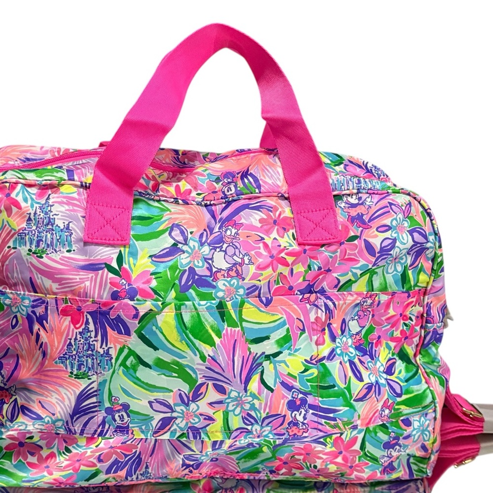Disney Dreams Lilly Pulitzer Bag Perfect personal item to use for your vacation - Picture 6 of 14